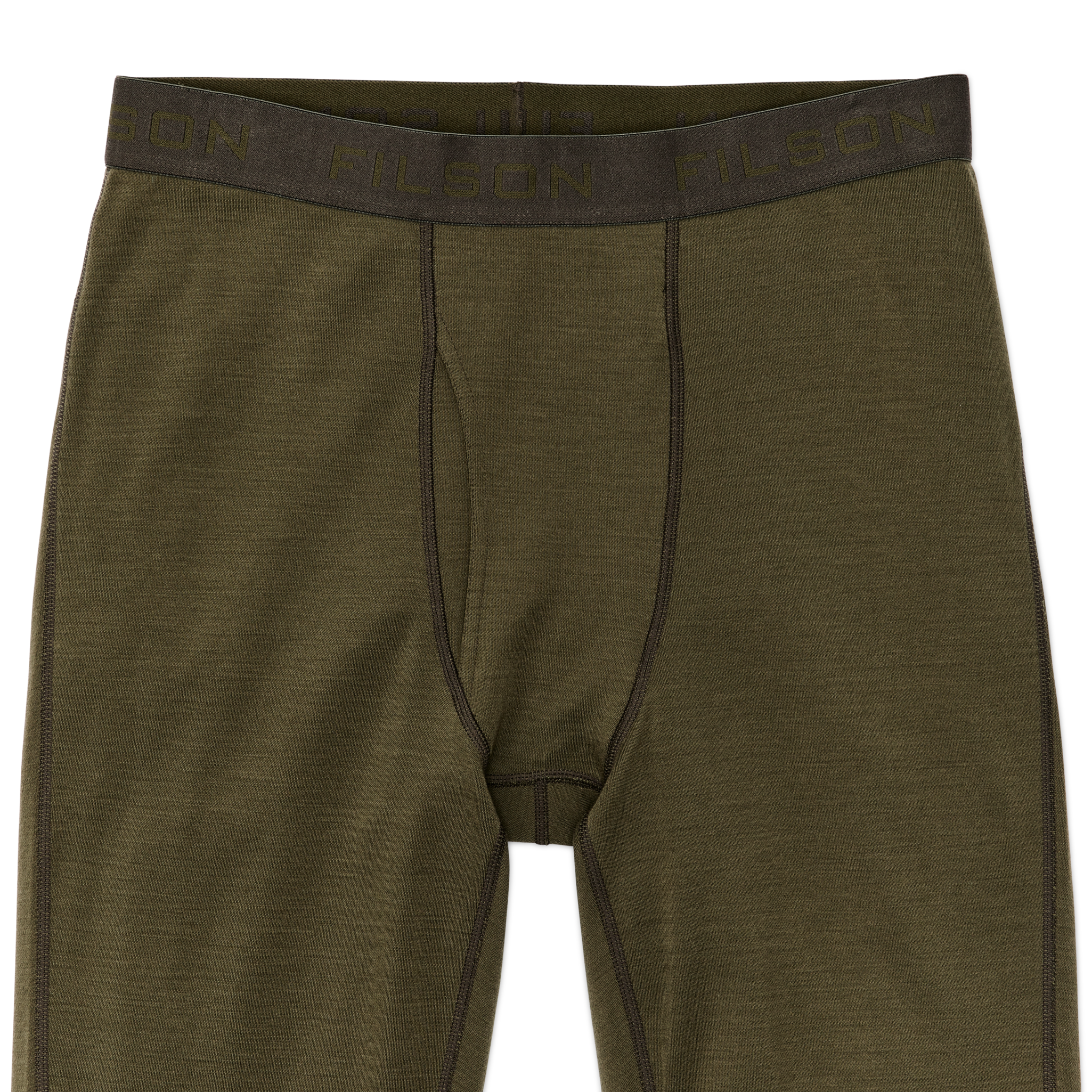 400g Merino Wool Bottoms - Dark Olive - Image 4