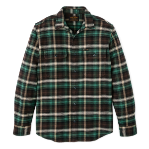 Vintage Flannel Work Shirt - Brown / Cream / Multi Plaid