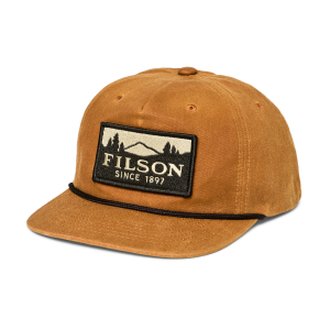 Waxed Trucker Cap - Gold Brown / Scenic
