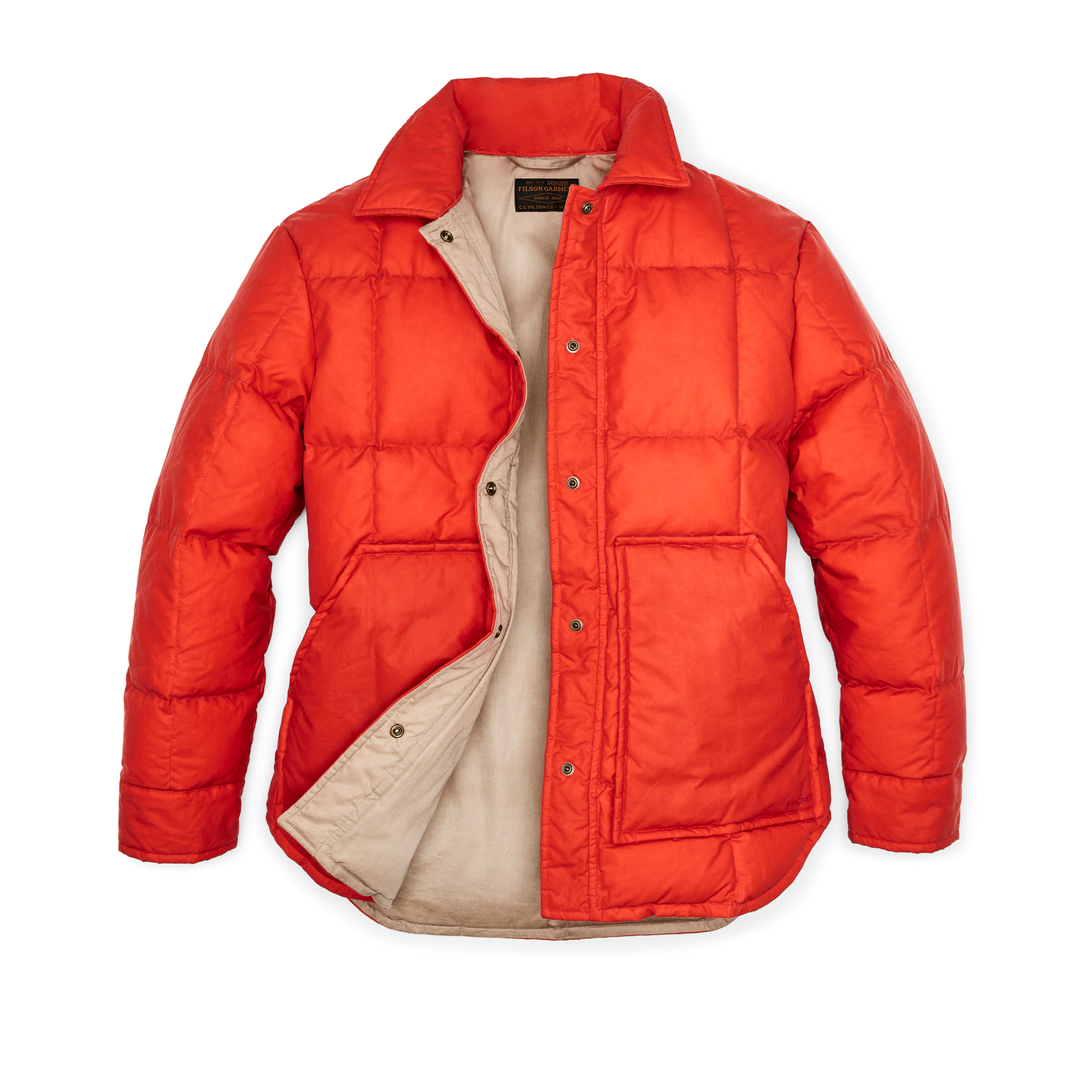 Women's Waxed Down Barn Coat - Campfire - Image 6