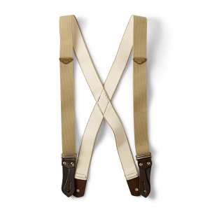 Tab Suspenders - Tan
