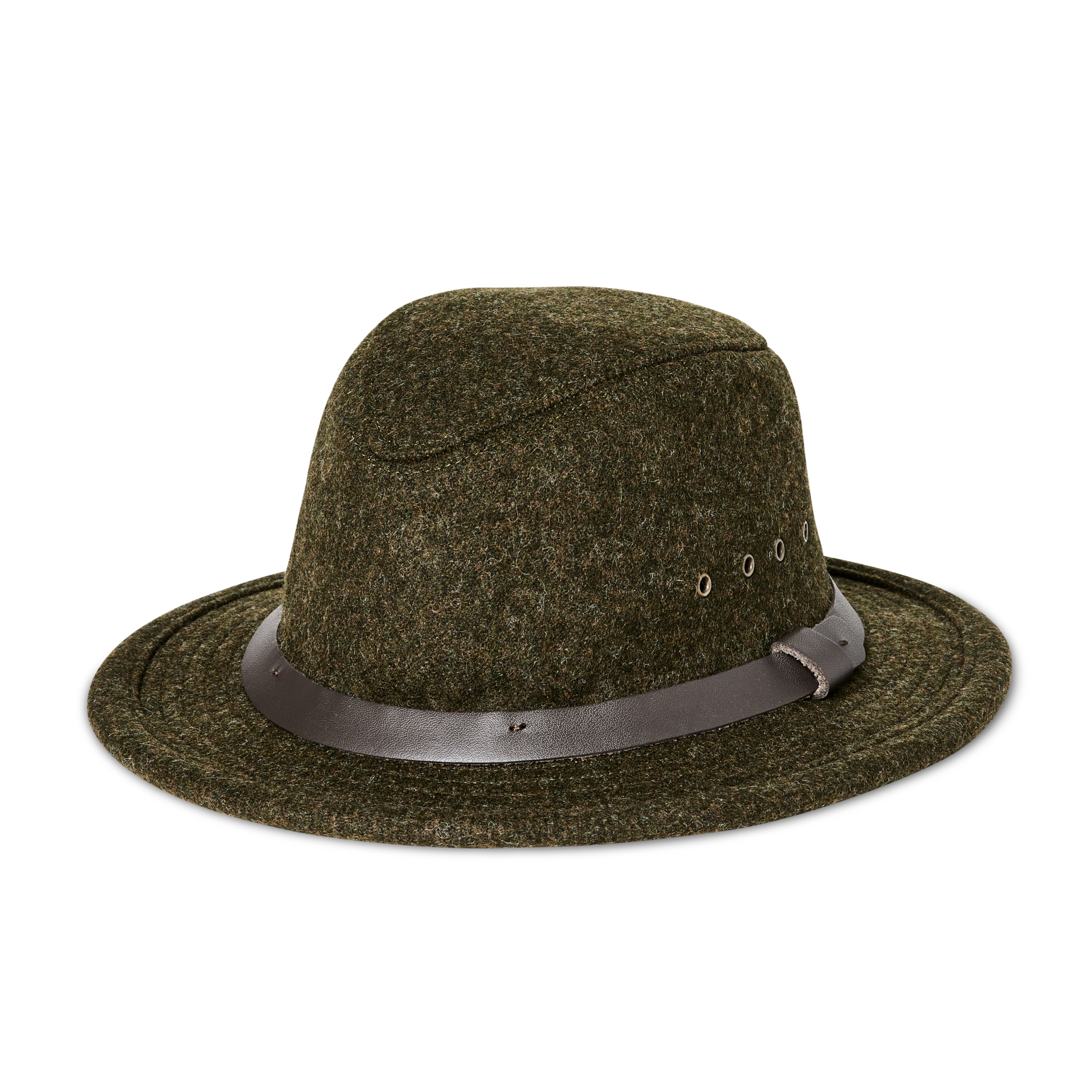 Wool Packer Hat - Forest Green - Image 3