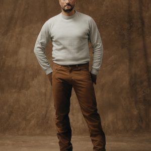 Dry Tin Cloth 5-pocket Pants - Whiskey