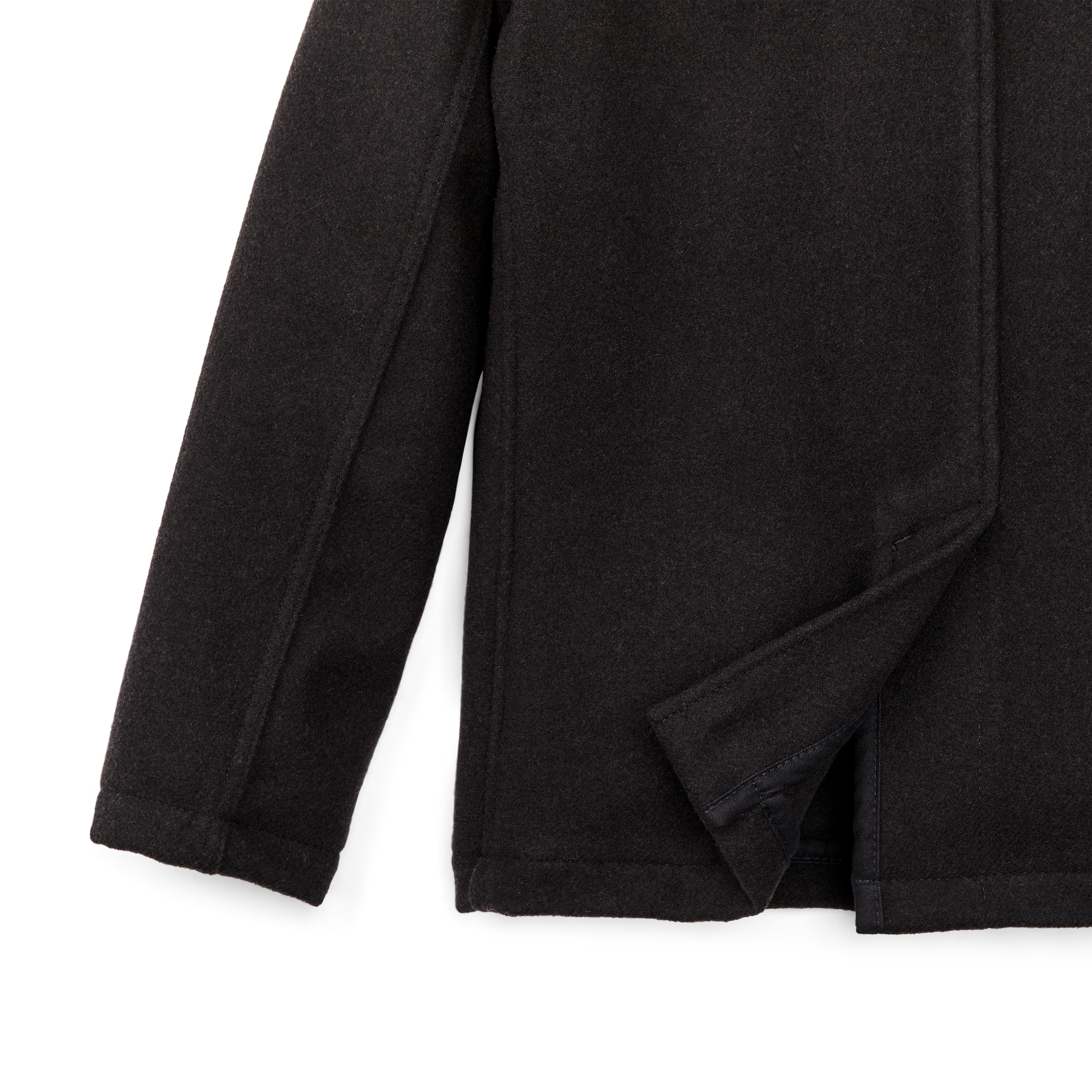 Mackinaw Wool Blazer - Brown Black Twill - Image 5
