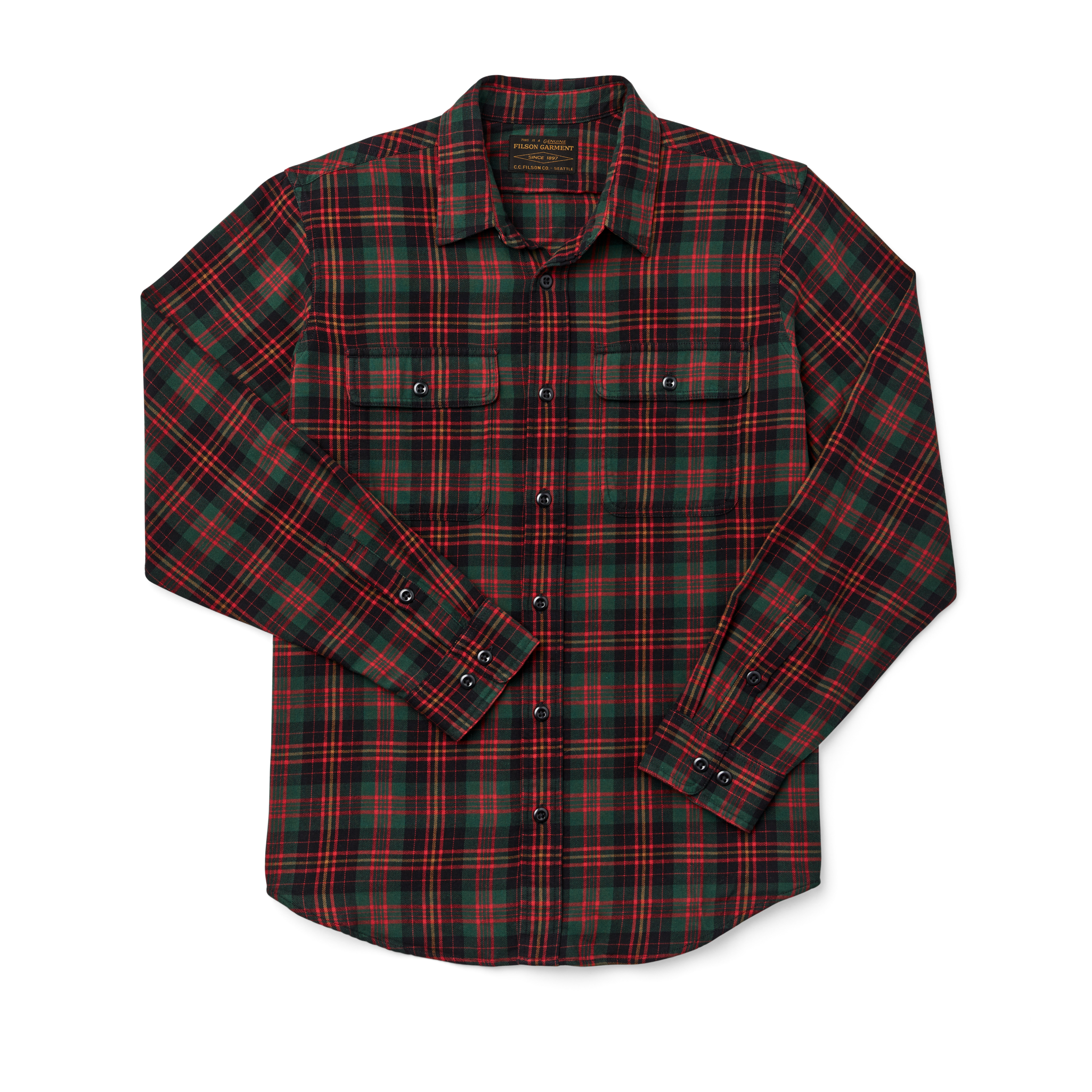 Scout Shirt - Pine / Copper Plaid