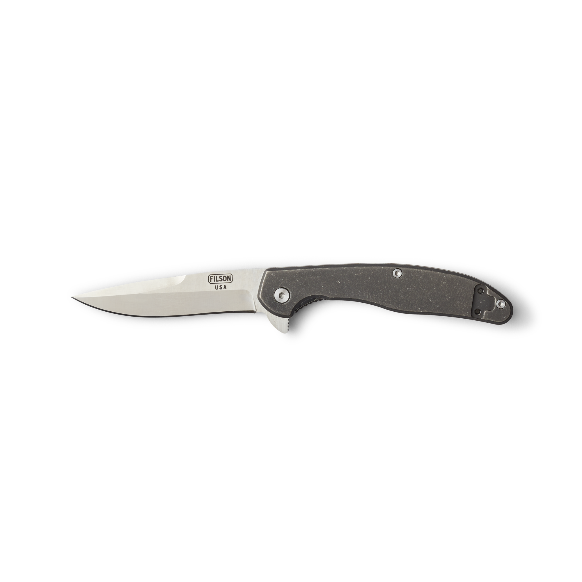 Titanium Frame-lock Knife - Silver