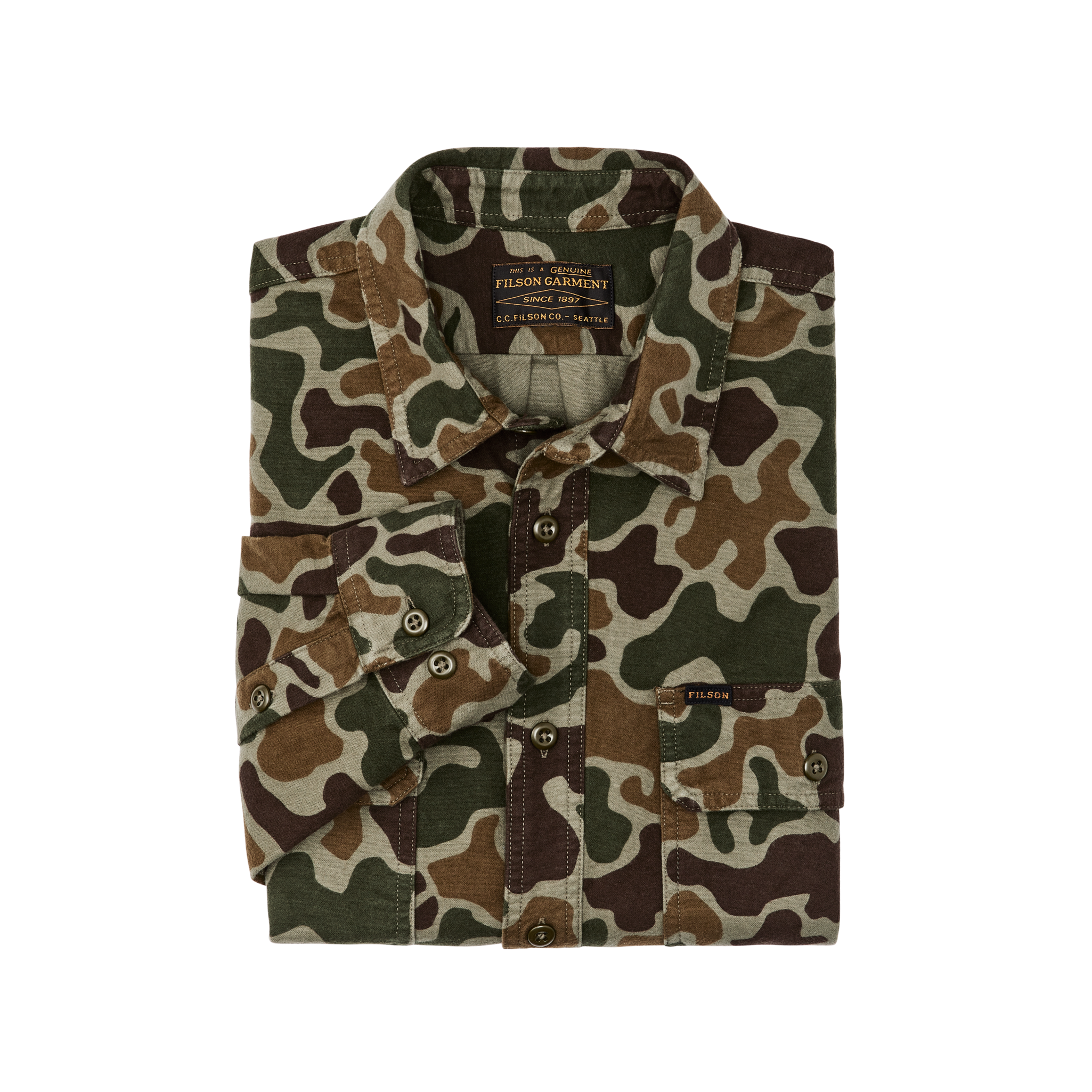 Field Flannel Shirt - Frog Camo - Image 3