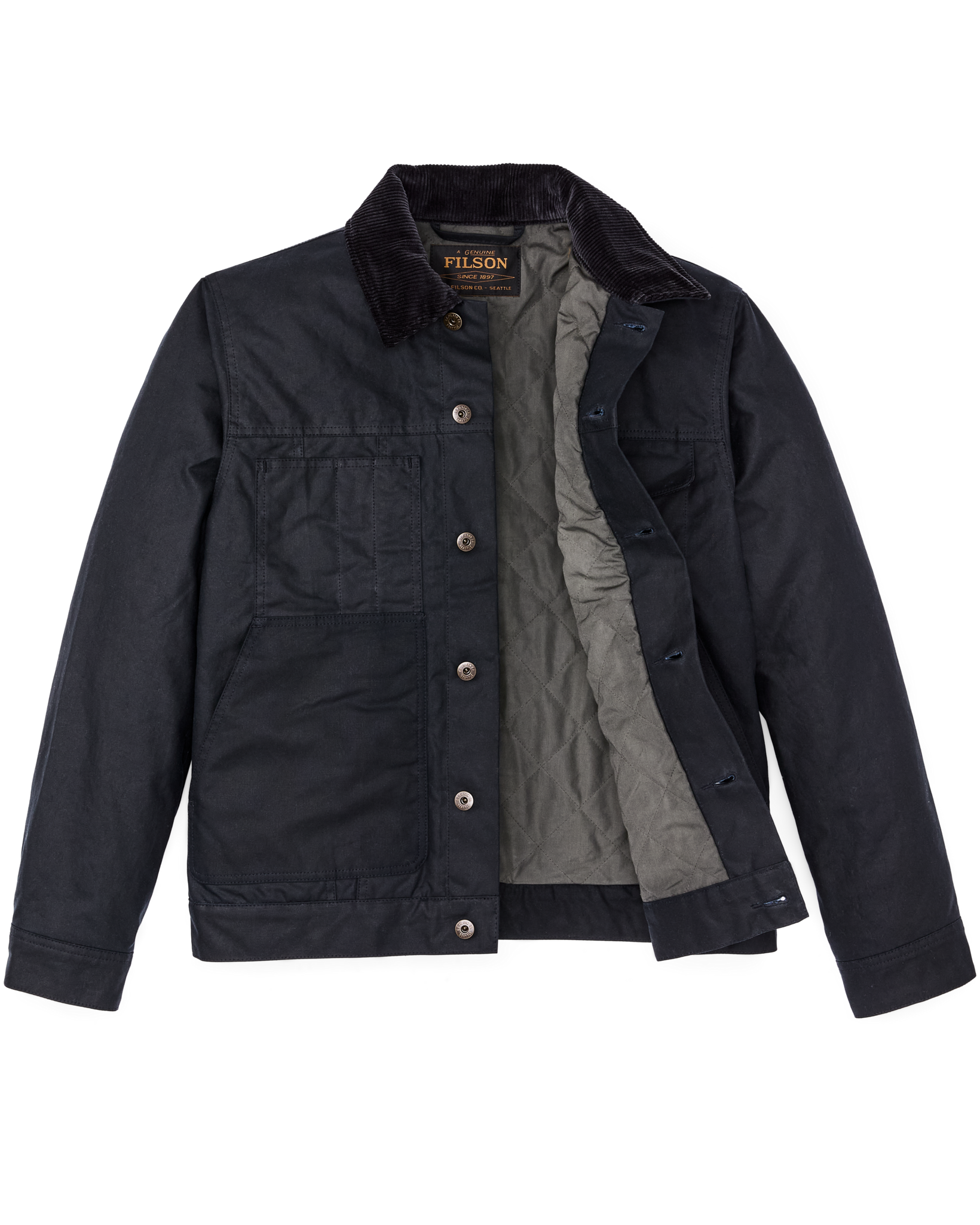 Insulated Short Cruiser Jacket - Harbor Blue - Image 6