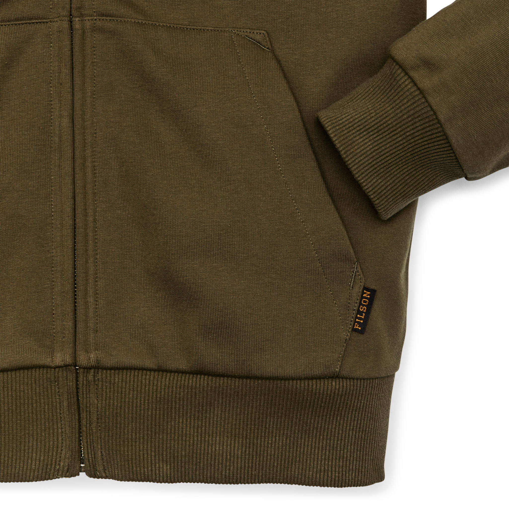 Prospector Full-zip Hoodie - Dark Olive - Image 3