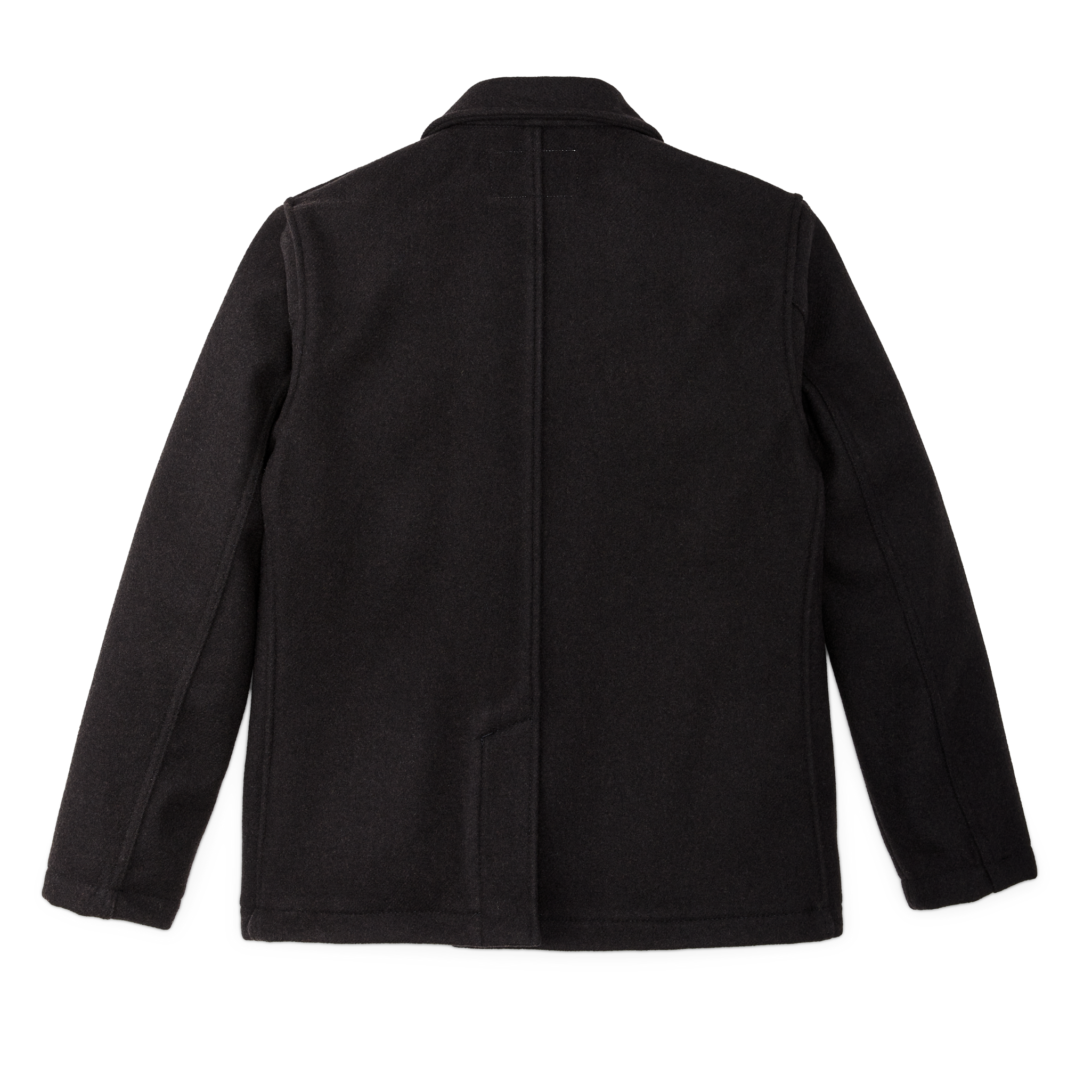 Mackinaw Wool Blazer - Brown Black Twill - Image 2