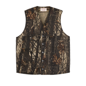 Oil Tin Cloth Vest - Realtree Hardwoods Camo
