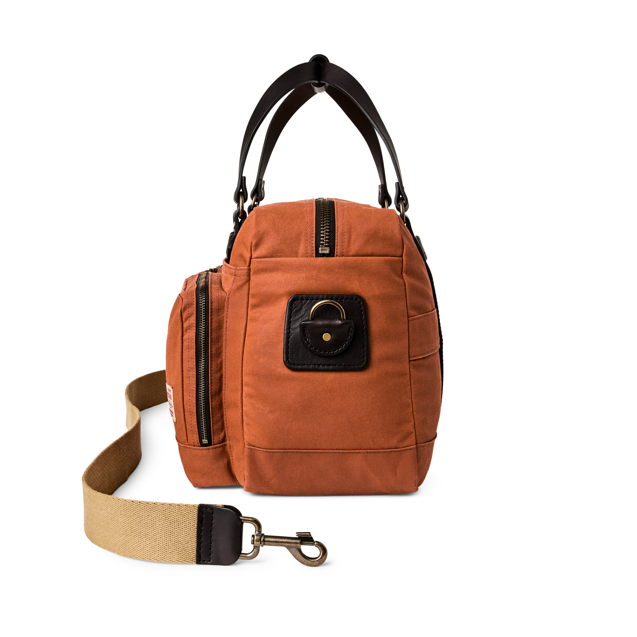 48 Hour Tin Cloth Duffle Bag - Rust - Image 7