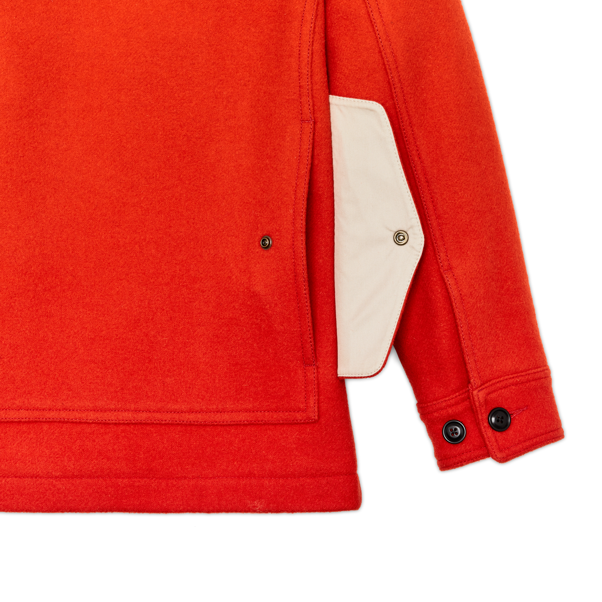 Women's Mackinaw Wool Cruiser Jacket - Flame - Image 6