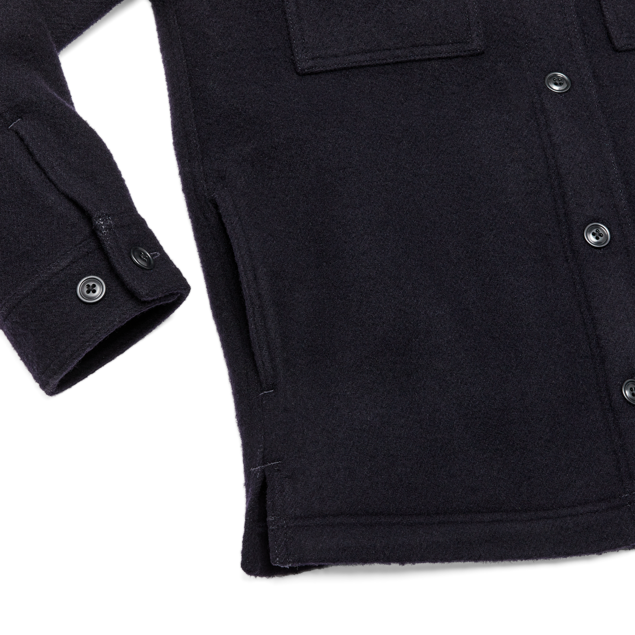 Women's Seattle Wool Jac-shirt - Navy - Image 5