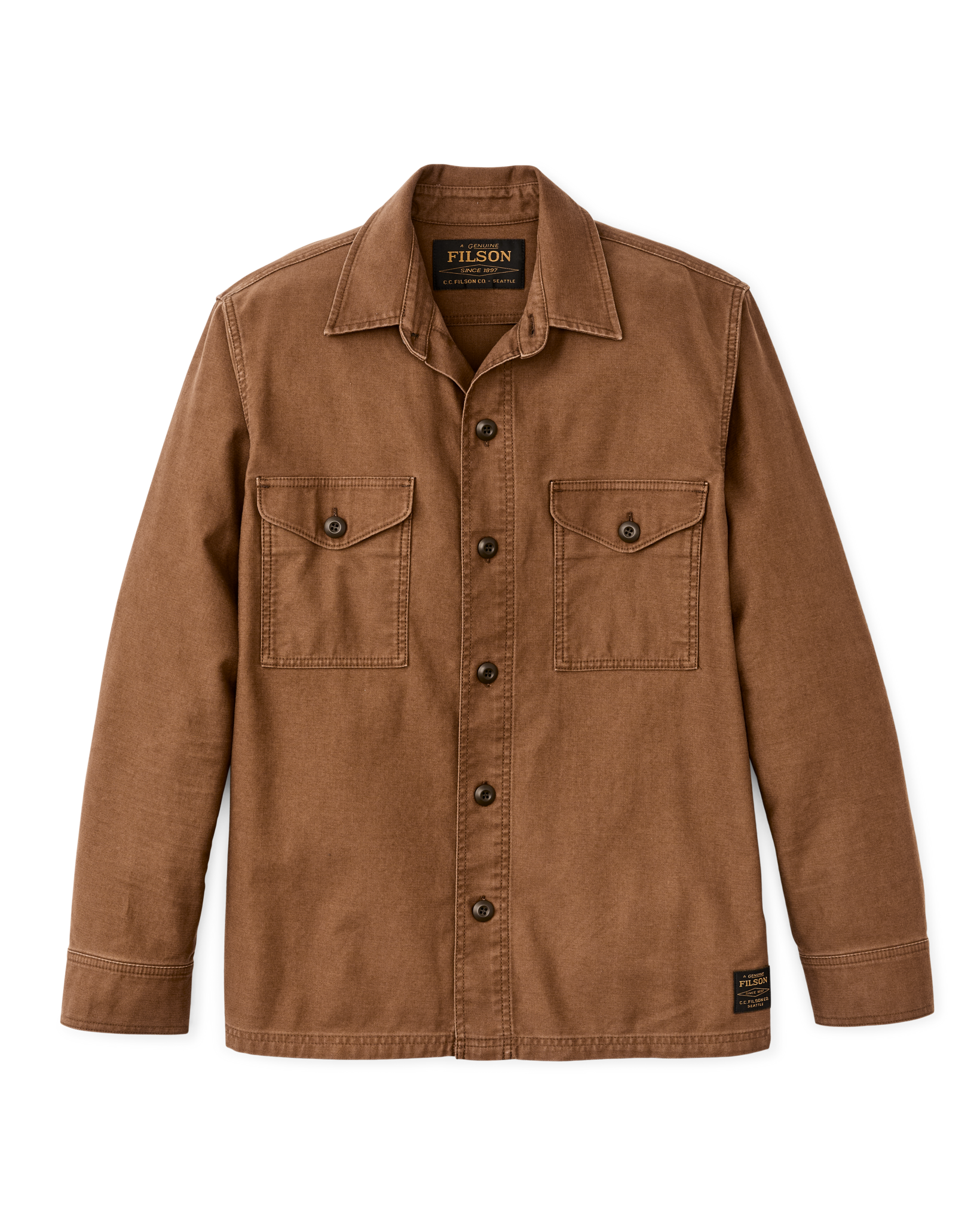 Clarkston Jac-shirt - Labrador Brown - Image 2