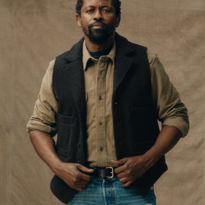 Western Vest - Charcoal