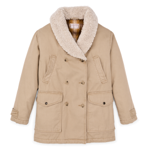 Women's Canvas Packer Coat - Natural