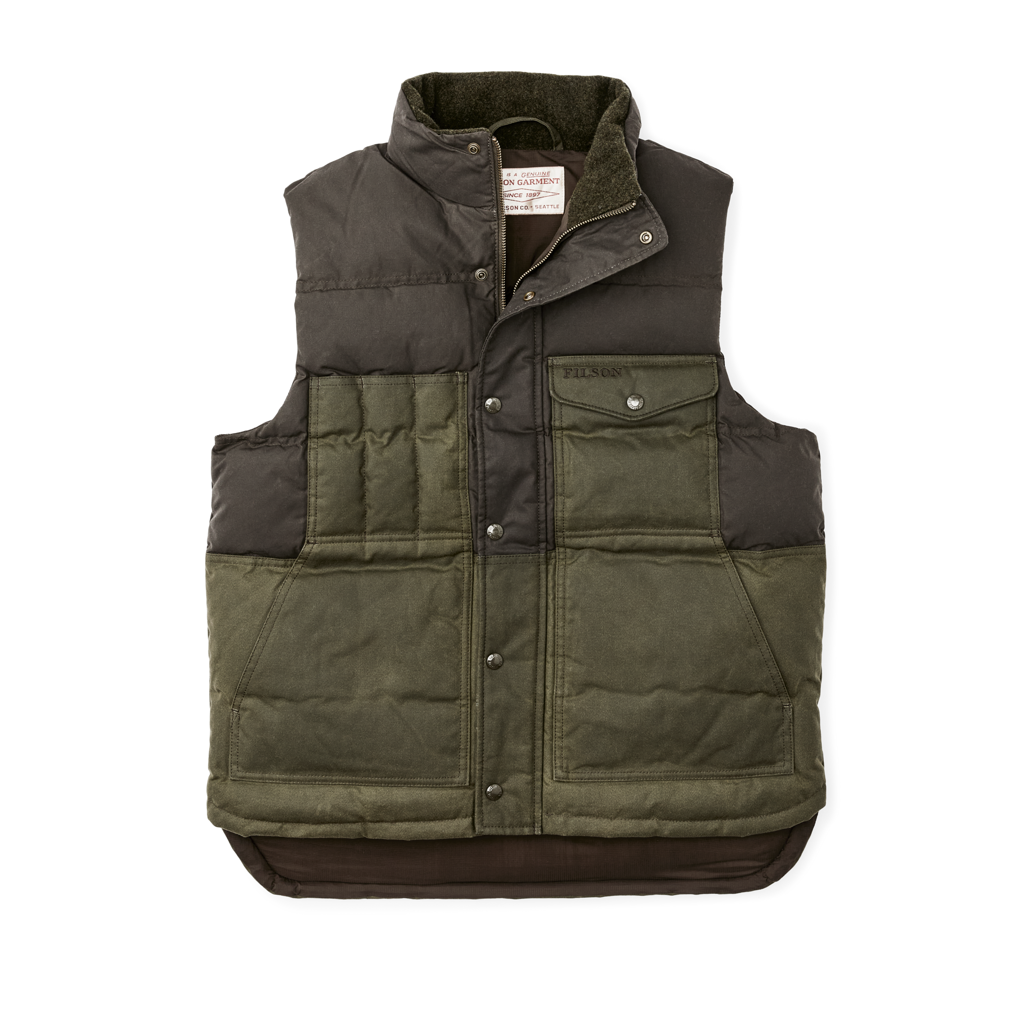 Down Cruiser Vest - Otter Green