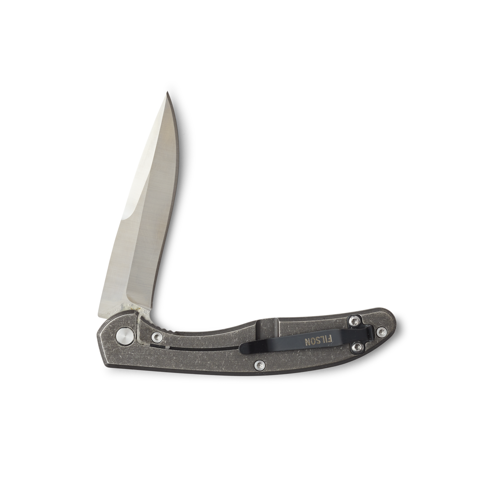 Titanium Frame-lock Knife - Silver - Image 3