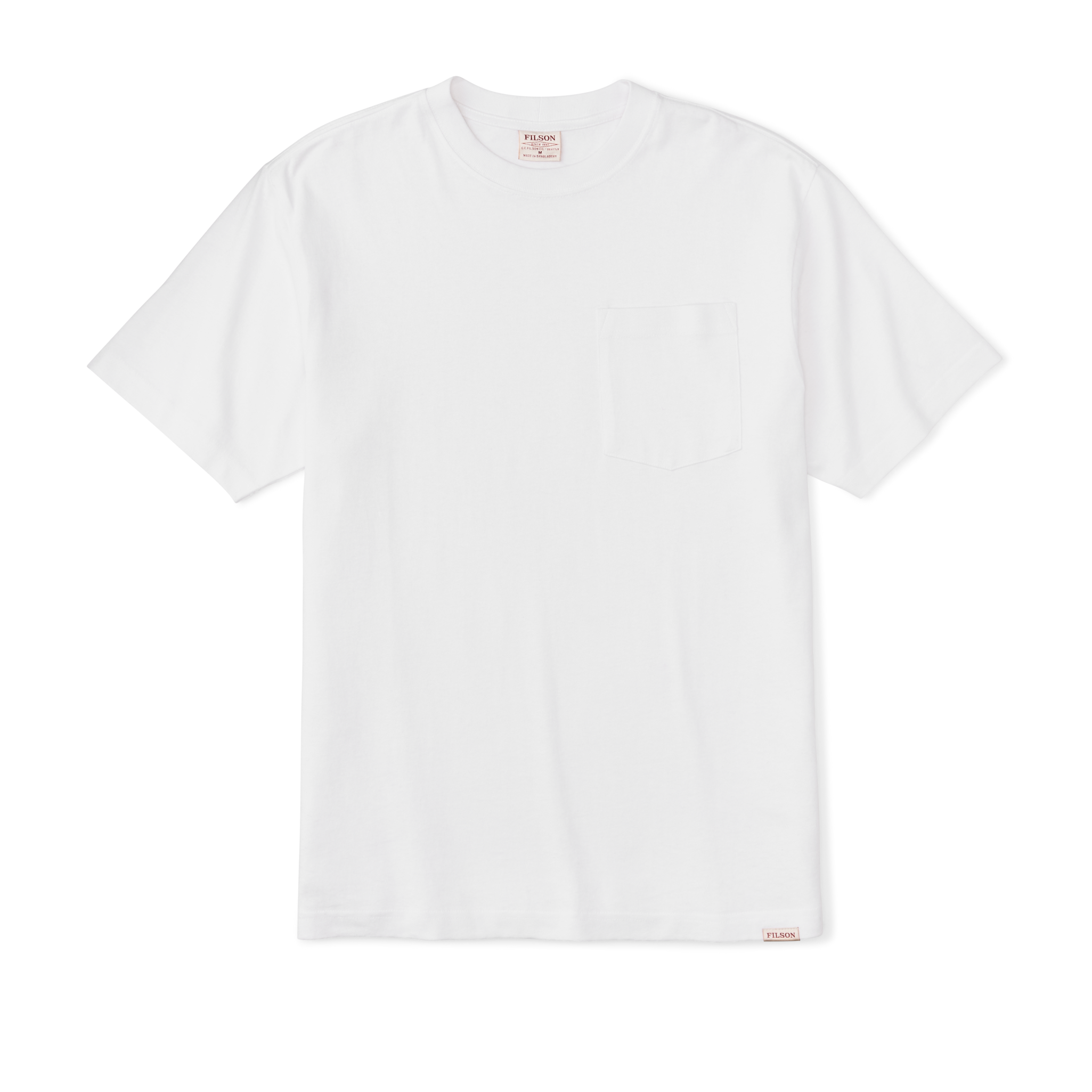 Frontier Pocket T-shirt - Bright White