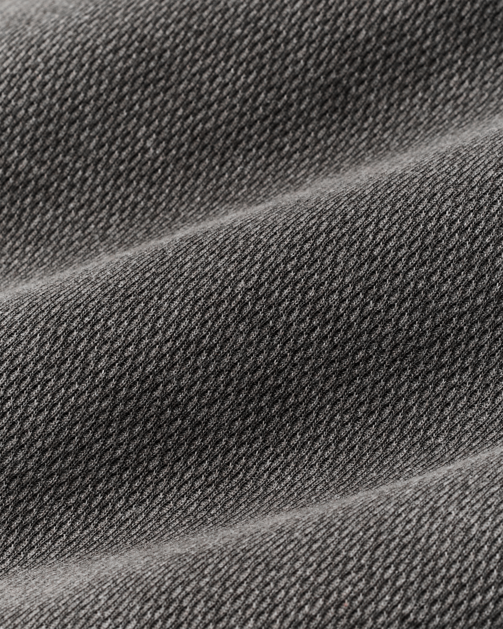 Waffle Knit Henley - Charcoal - Image 4